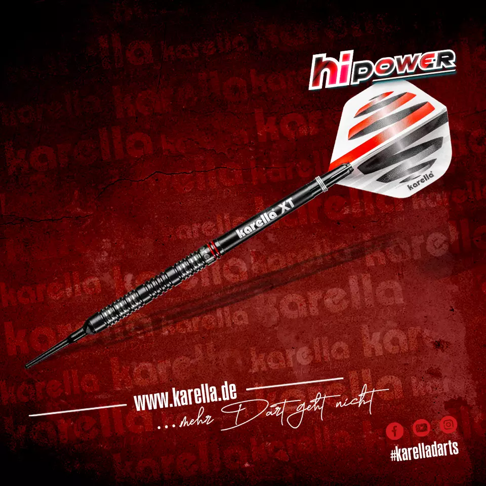 Karella HiPower Softdart schwarz