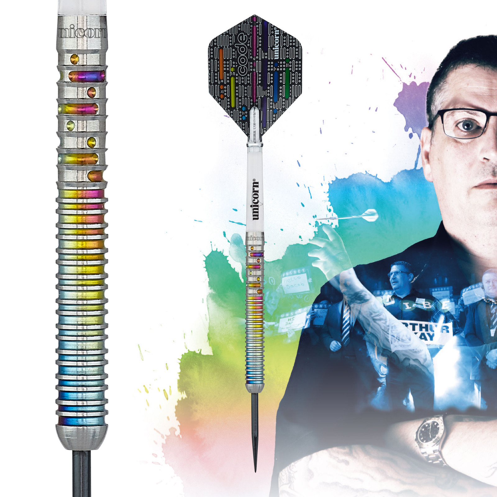 Unicorn Gary Anderson Code Players Steeldart
