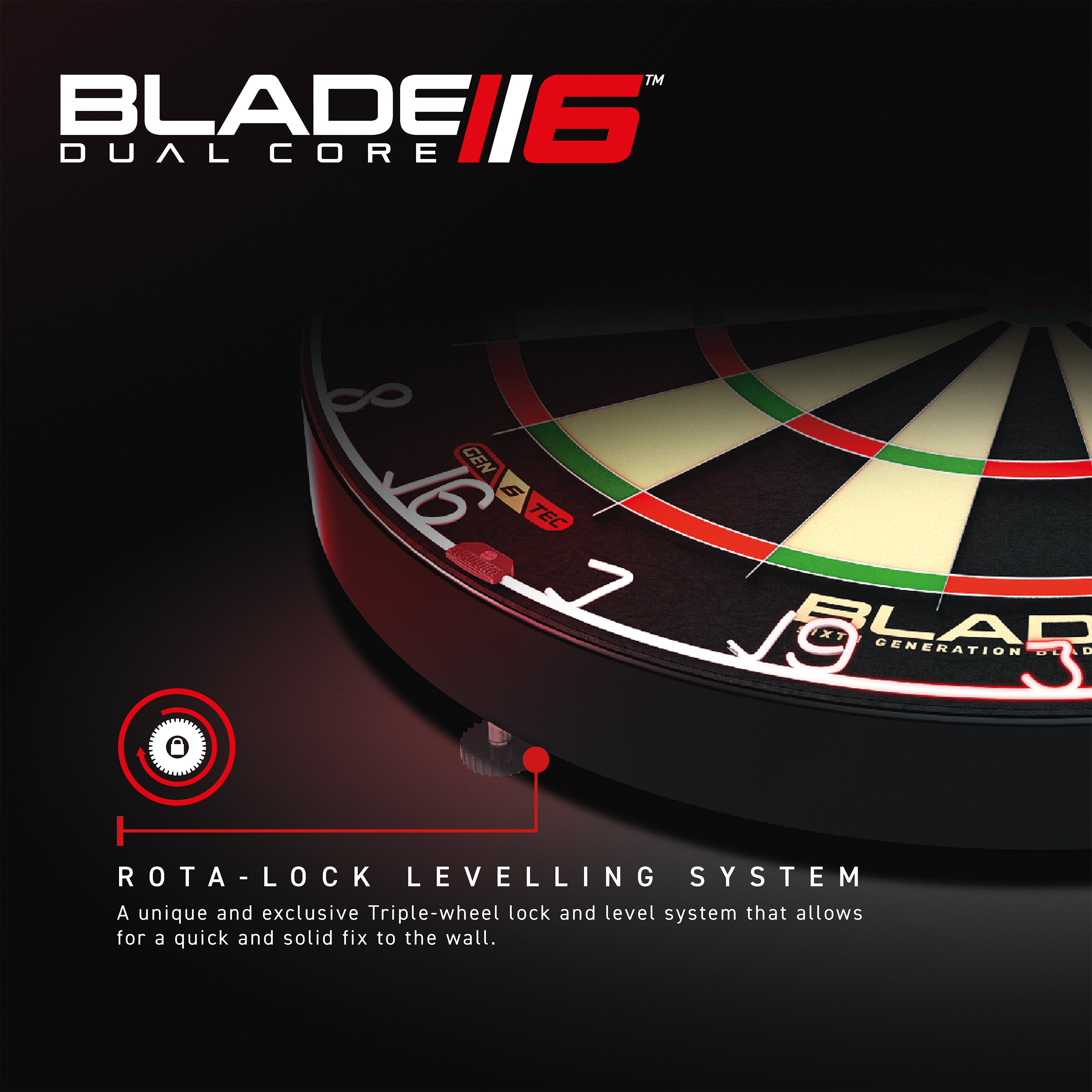 Invisible-Darts - Winmau Blade 6 Dual Core Lock System