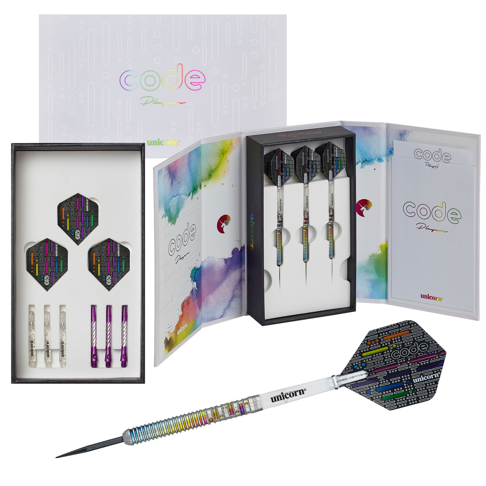 Unicorn Gary Anderson Code Players Steeldart
